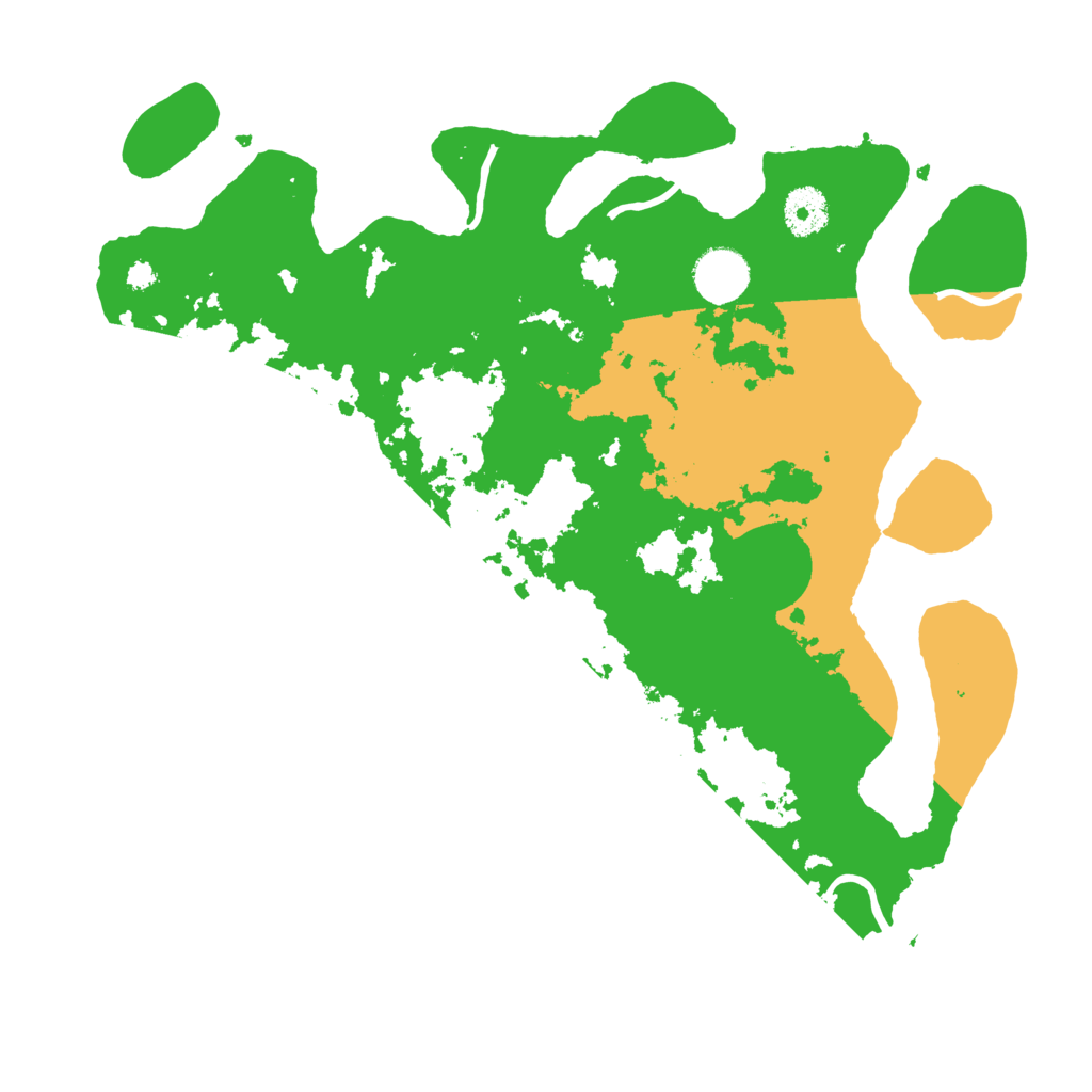 Biome Rust Map: Procedural Map, Size: 3510, Seed: 2943889