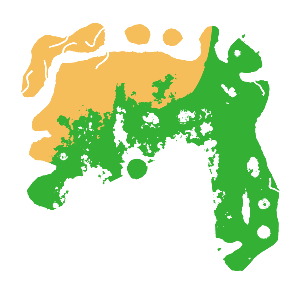 Biome Rust Map: Procedural Map, Size: 4000, Seed: 184979