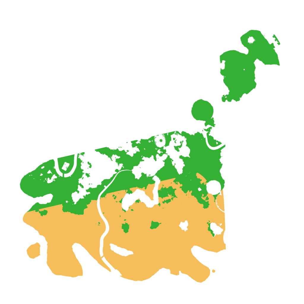 Biome Rust Map: Procedural Map, Size: 4000, Seed: 2590