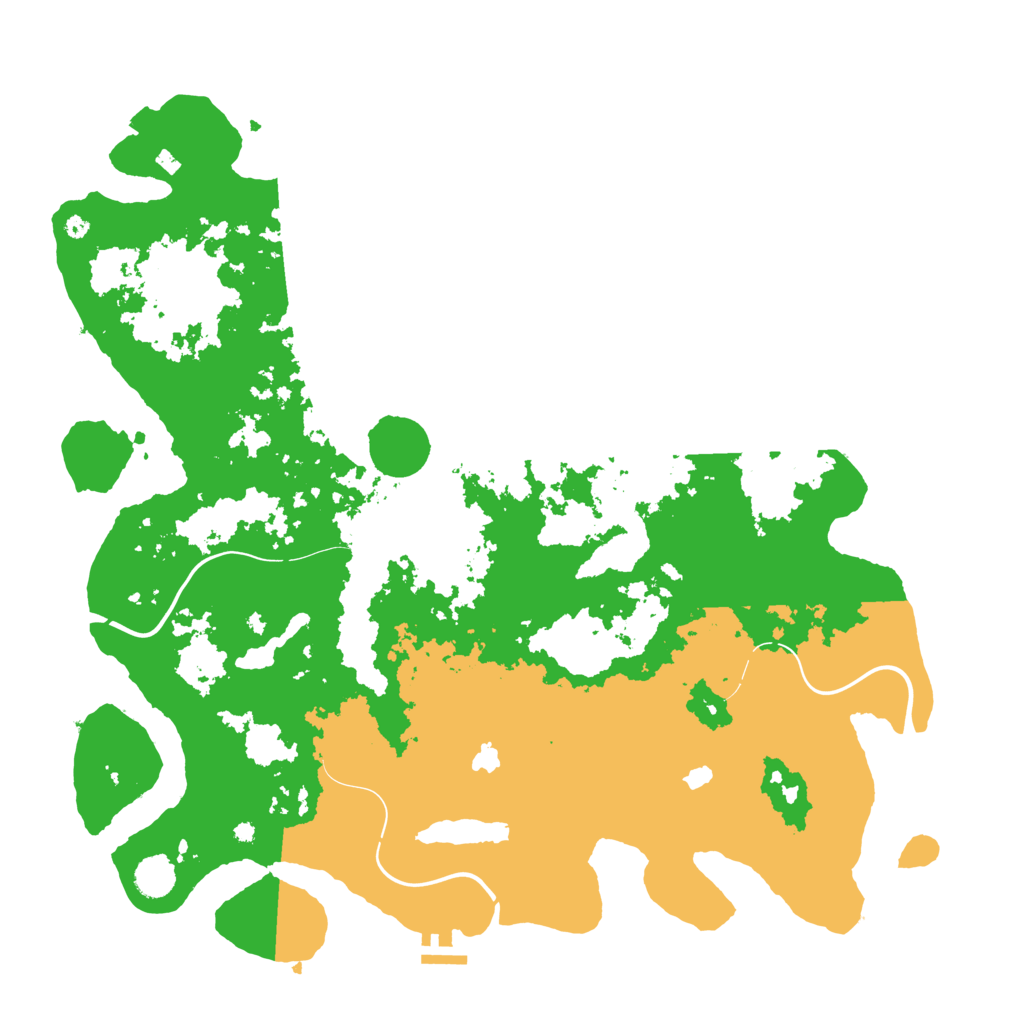 Biome Rust Map: Procedural Map, Size: 4500, Seed: 802003749