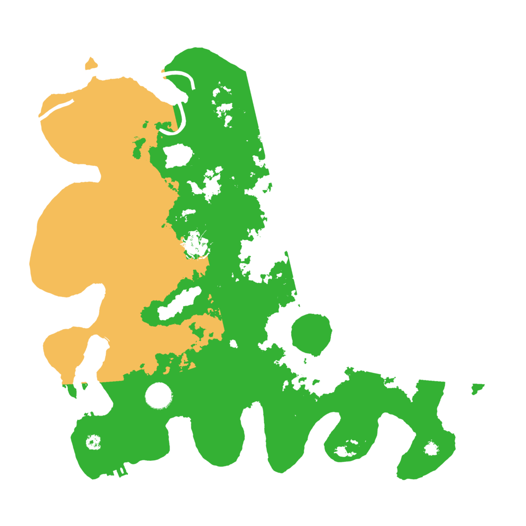 Biome Rust Map: Procedural Map, Size: 3510, Seed: 2304747
