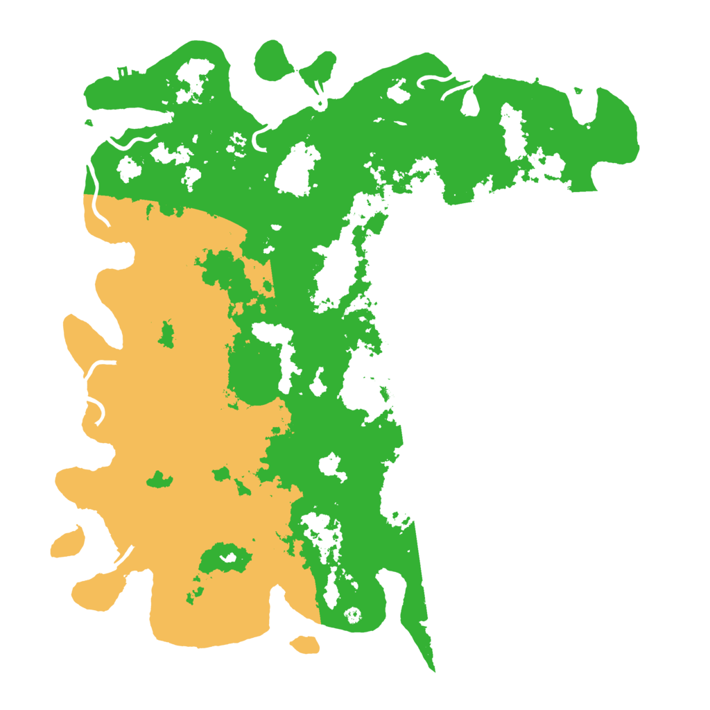 Biome Rust Map: Procedural Map, Size: 4500, Seed: 883032312