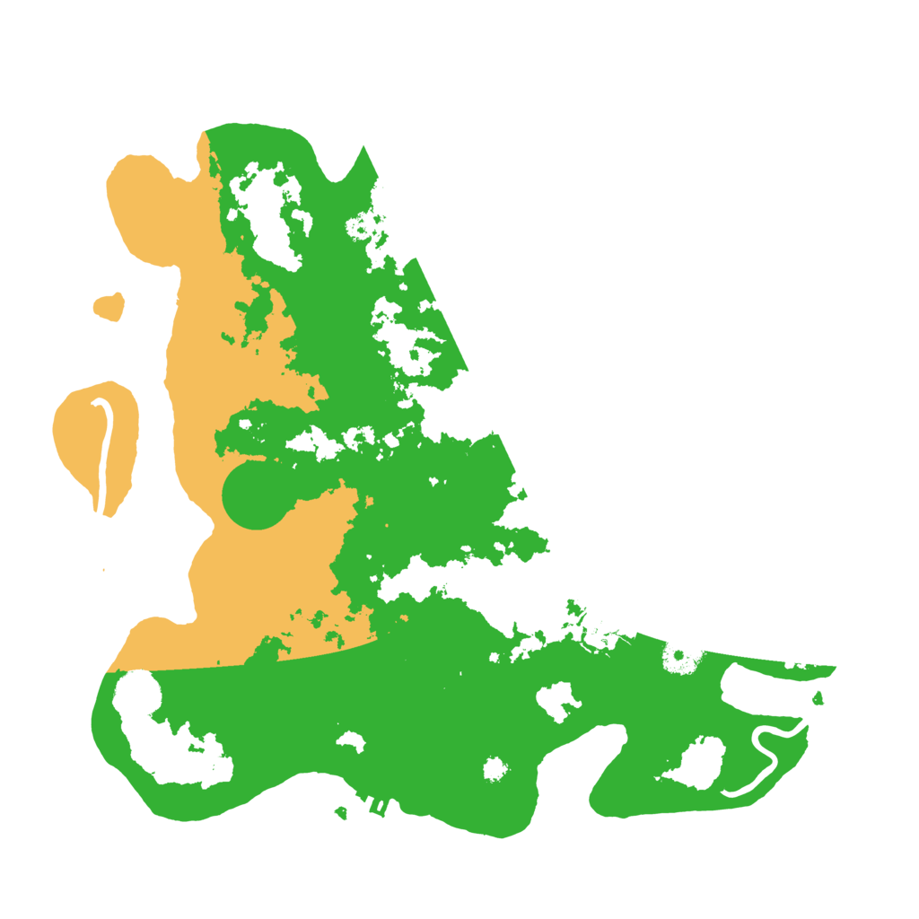 Biome Rust Map: Procedural Map, Size: 3510, Seed: 6032270