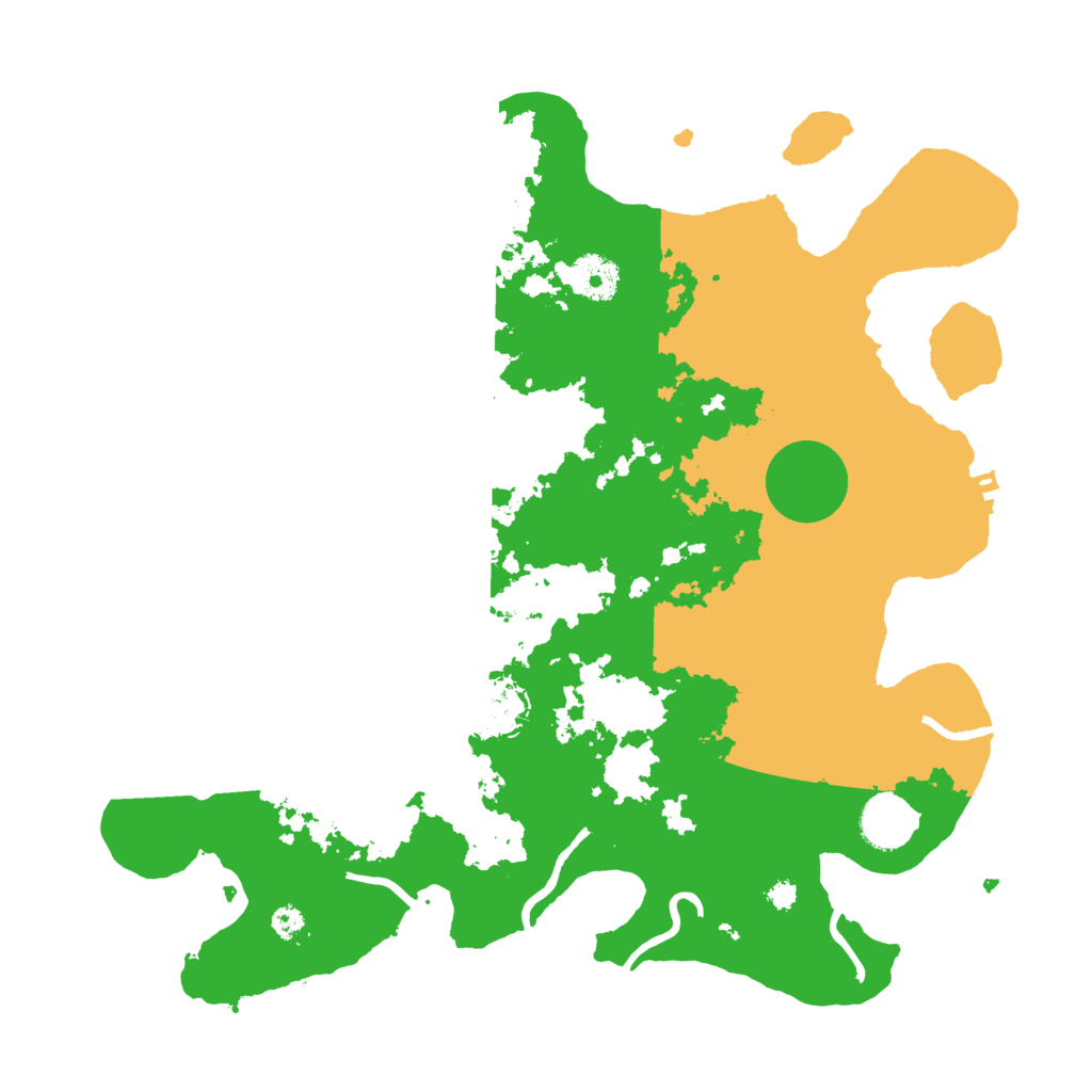 Biome Rust Map: Procedural Map, Size: 3510, Seed: 5321791