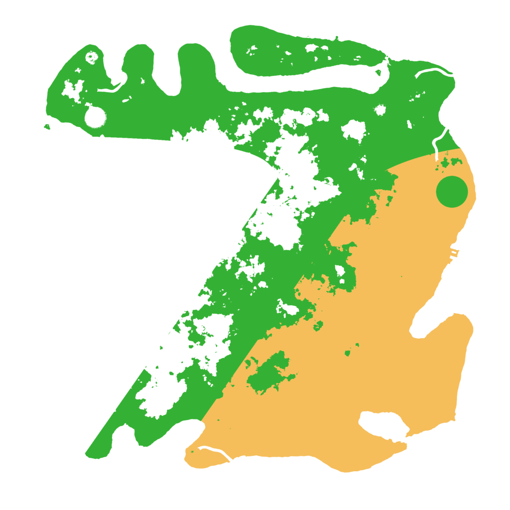 Biome Rust Map: Procedural Map, Size: 4250, Seed: 815391008