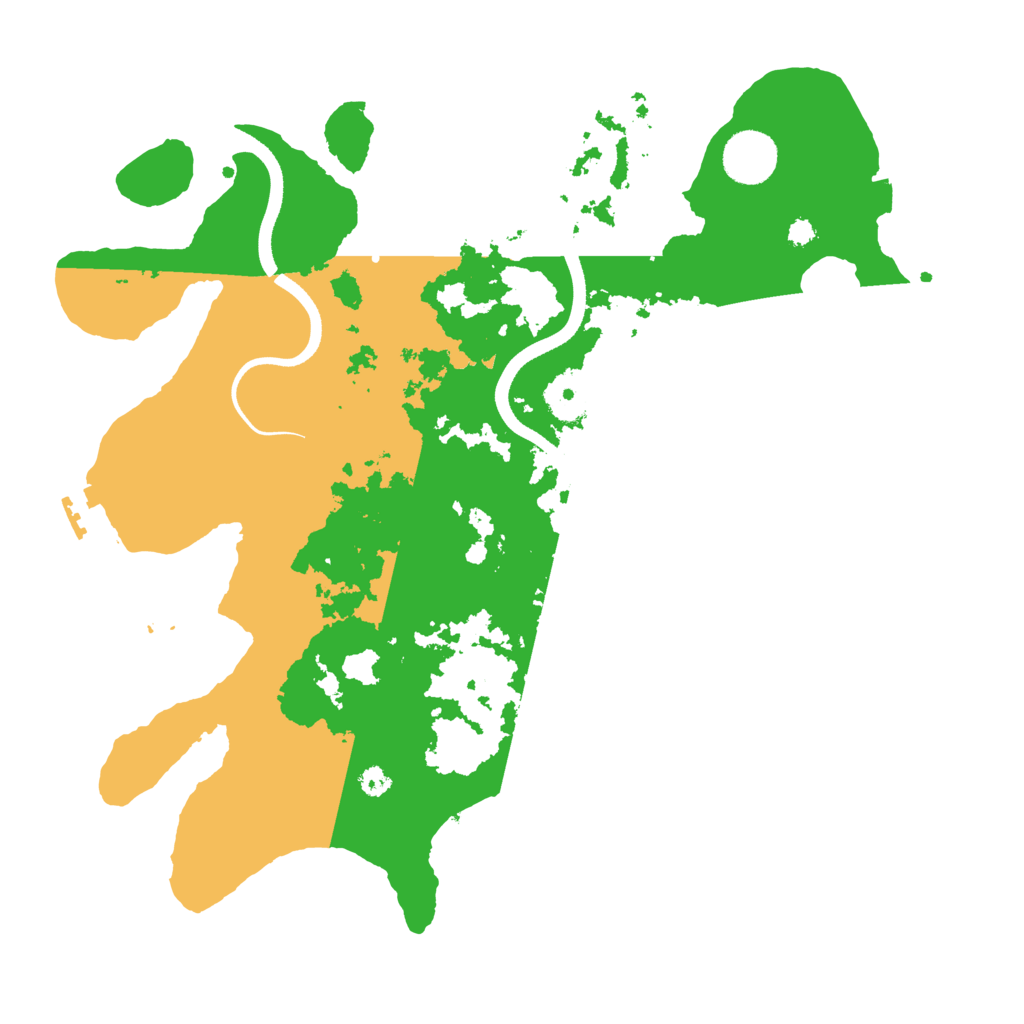 Biome Rust Map: Procedural Map, Size: 3510, Seed: 3227189