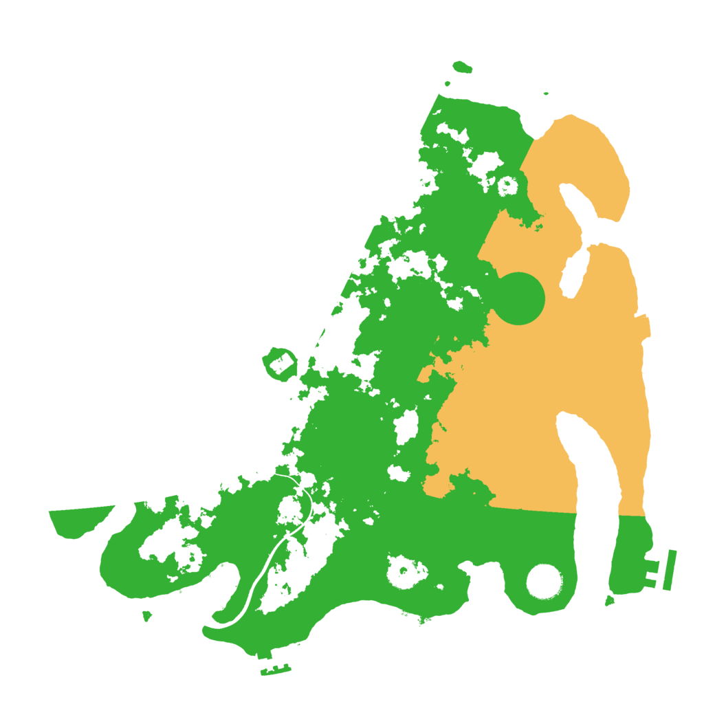 Biome Rust Map: Procedural Map, Size: 3510, Seed: 1722046