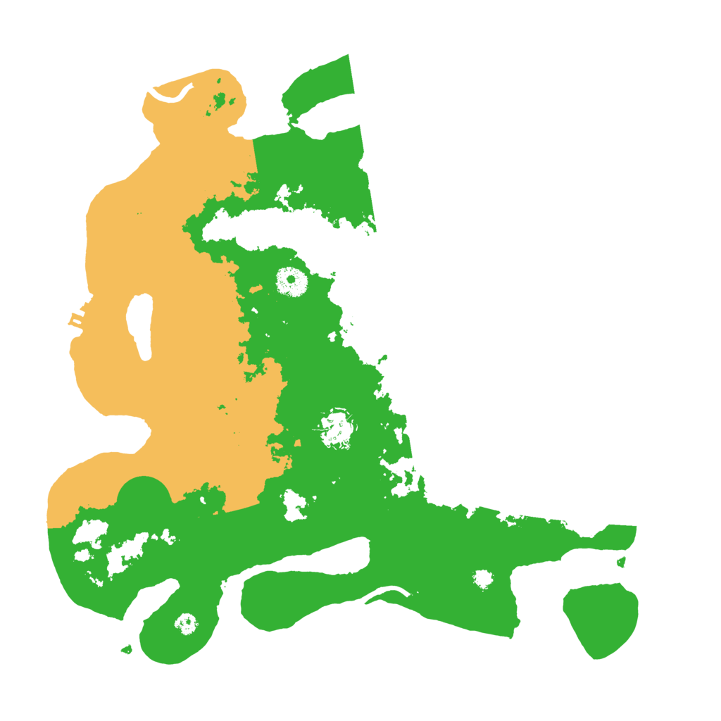 Biome Rust Map: Procedural Map, Size: 3510, Seed: 1649919