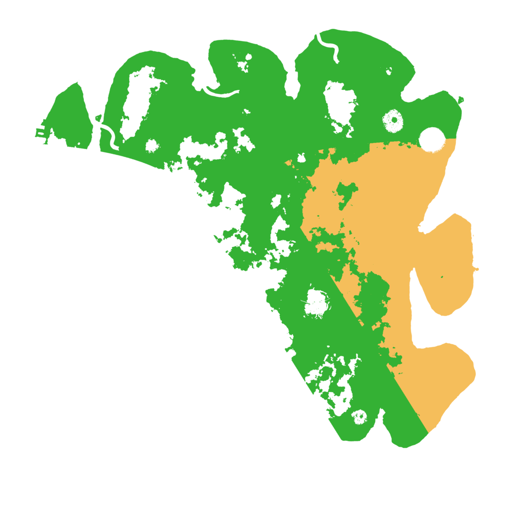 Biome Rust Map: Procedural Map, Size: 3650, Seed: 10502