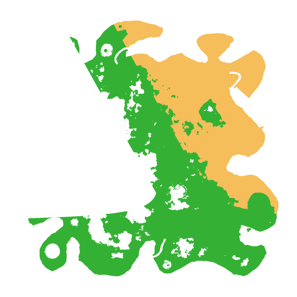 Biome Rust Map: Procedural Map, Size: 3510, Seed: 5571232