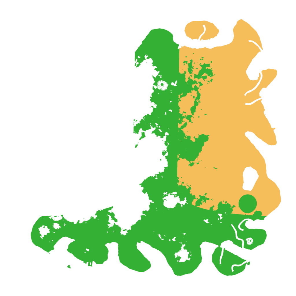 Biome Rust Map: Procedural Map, Size: 4300, Seed: 998