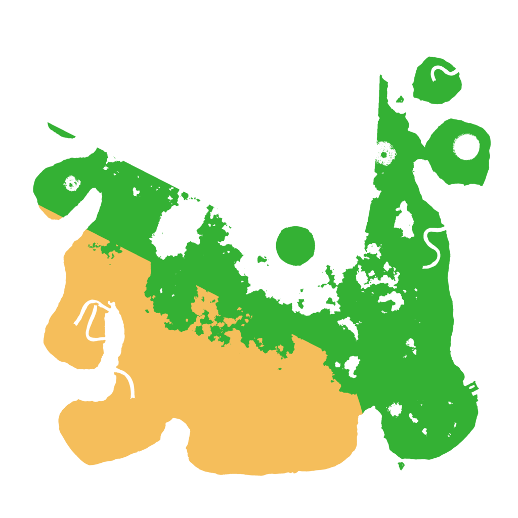 Biome Rust Map: Procedural Map, Size: 3510, Seed: 329955