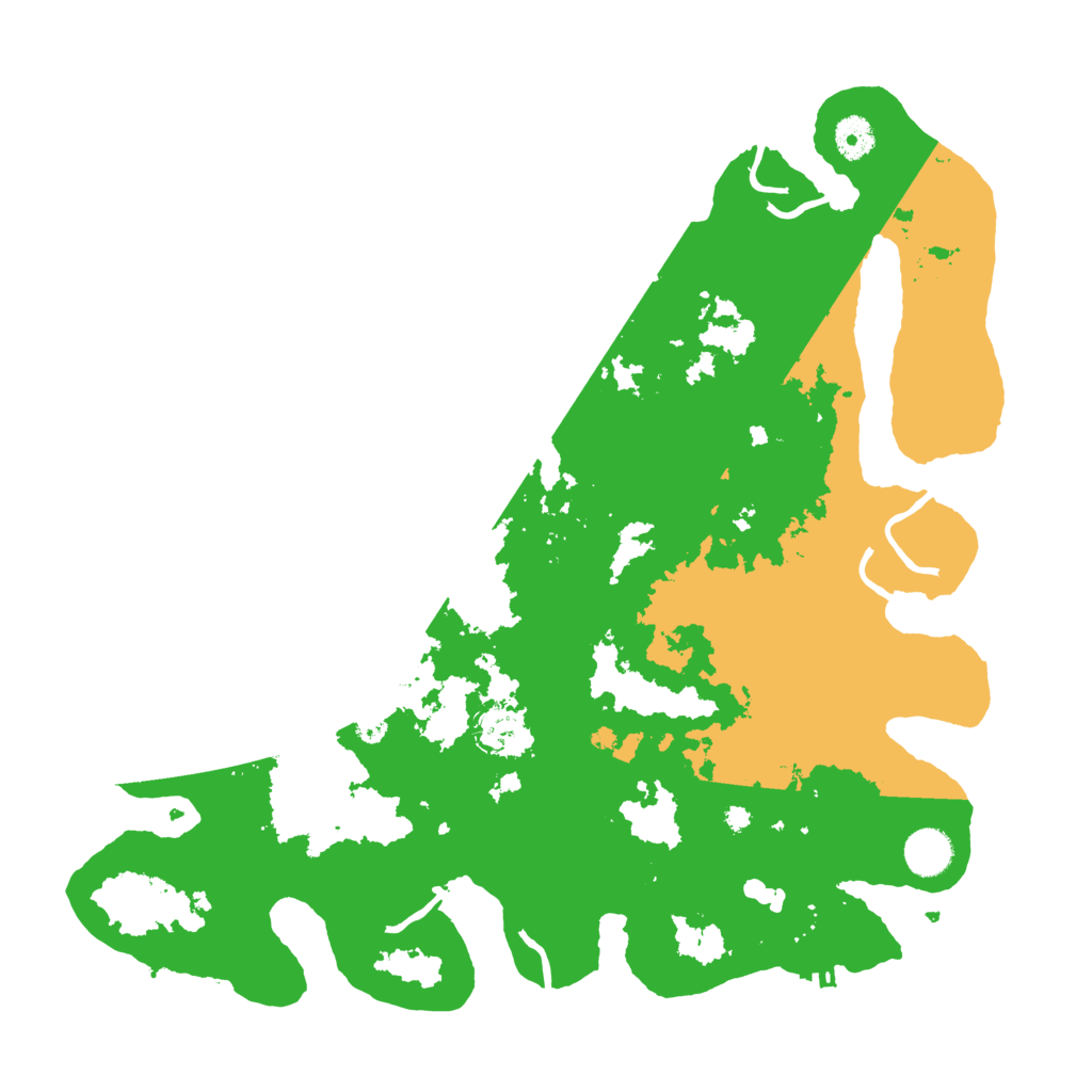 Biome Rust Map: Procedural Map, Size: 4000, Seed: 1676817108