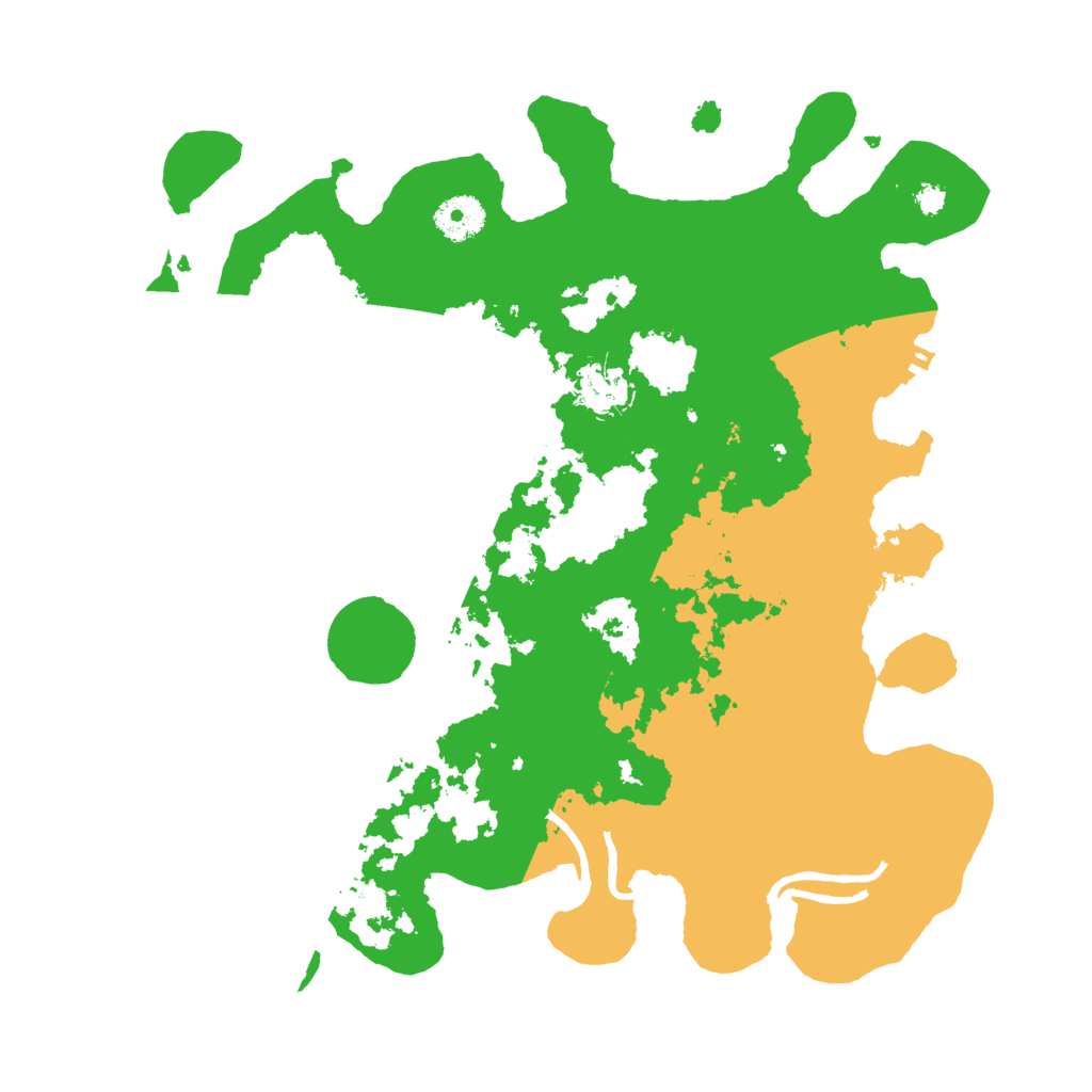 Biome Rust Map: Procedural Map, Size: 3510, Seed: 6400778
