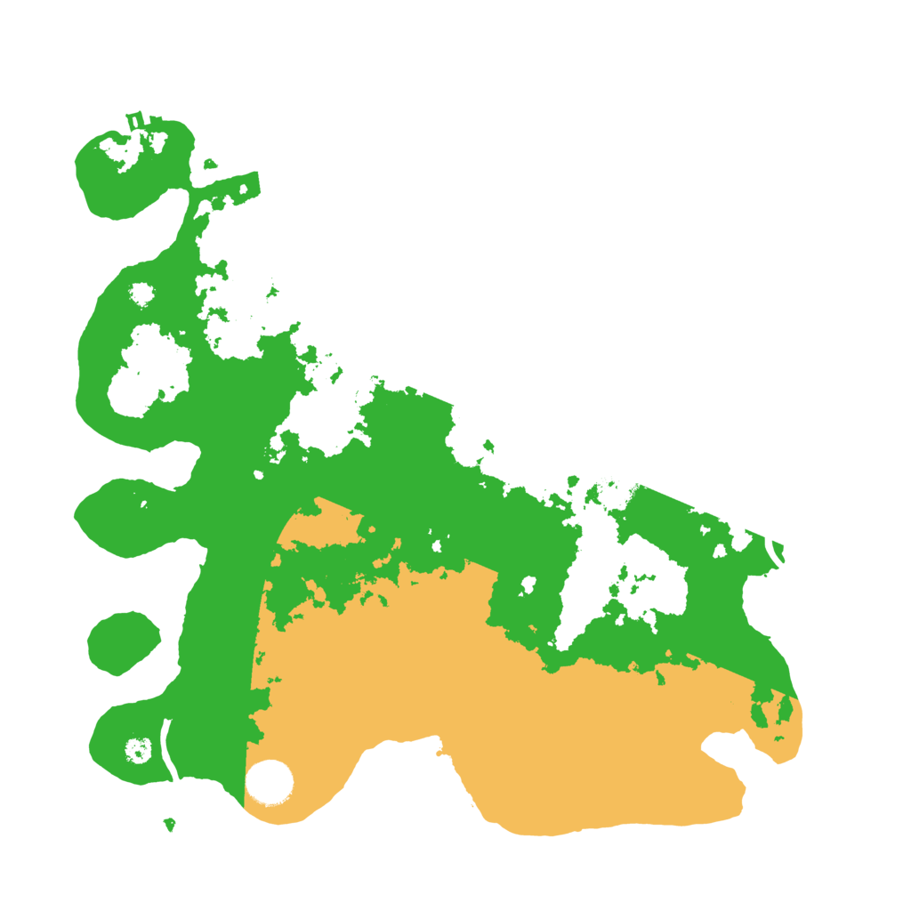 Biome Rust Map: Procedural Map, Size: 3510, Seed: 5143144