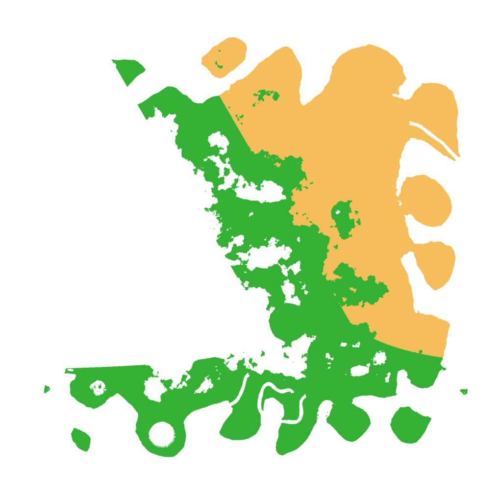 Biome Rust Map: Procedural Map, Size: 3510, Seed: 978093