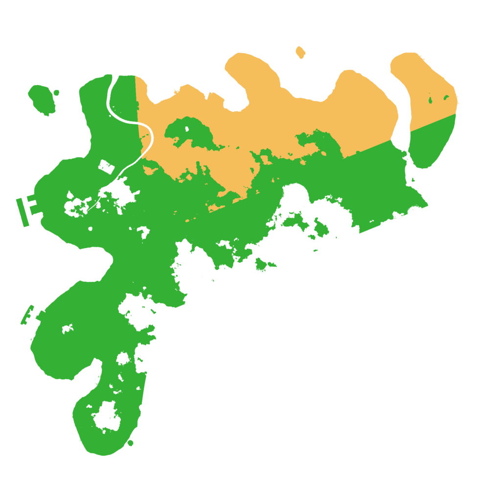 Biome Rust Map: Procedural Map, Size: 3510, Seed: 1725320