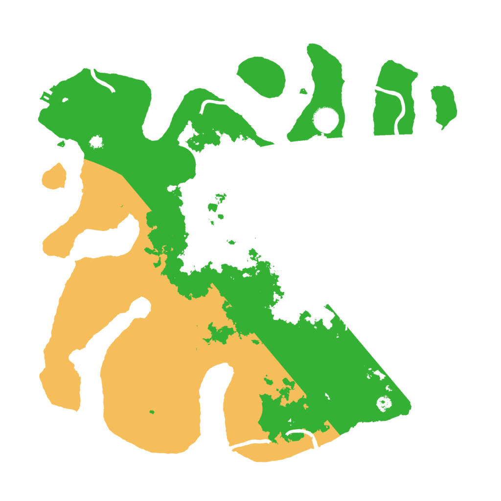Biome Rust Map: Procedural Map, Size: 3510, Seed: 5410699
