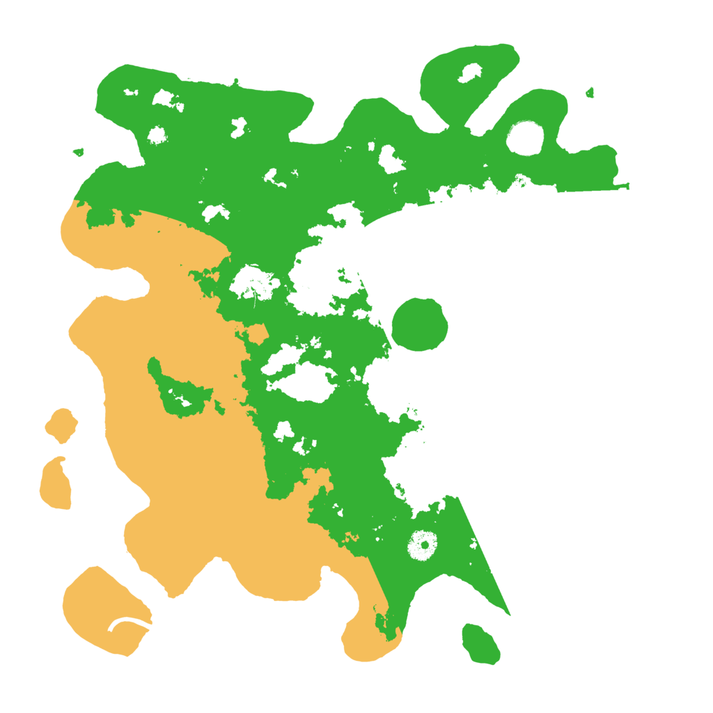 Biome Rust Map: Procedural Map, Size: 3600, Seed: 1259651443
