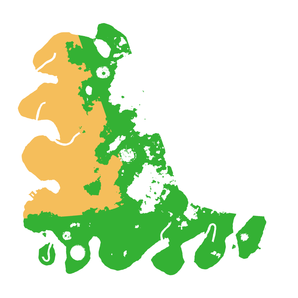 Biome Rust Map: Procedural Map, Size: 3510, Seed: 1078528
