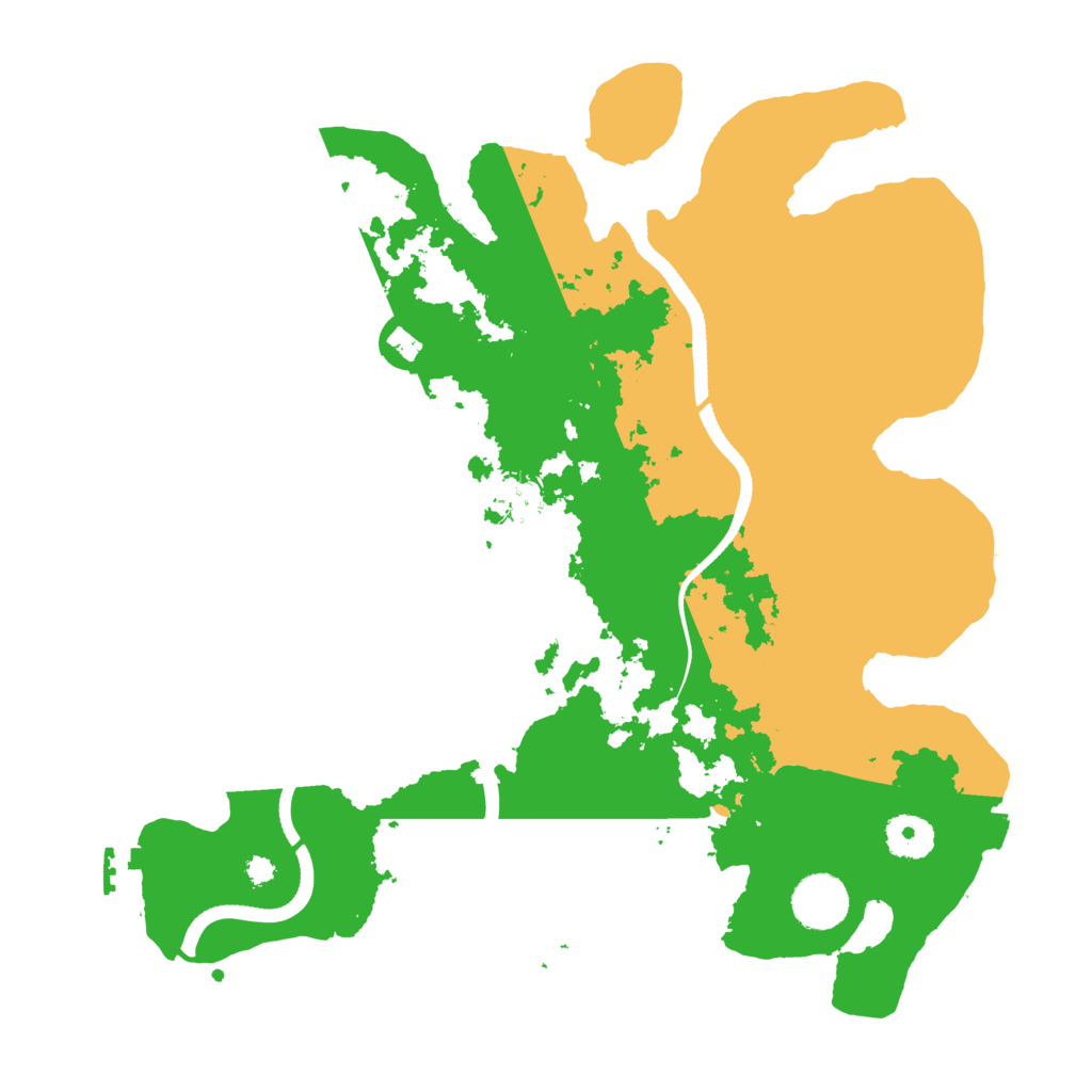 Biome Rust Map: Procedural Map, Size: 3510, Seed: 387765