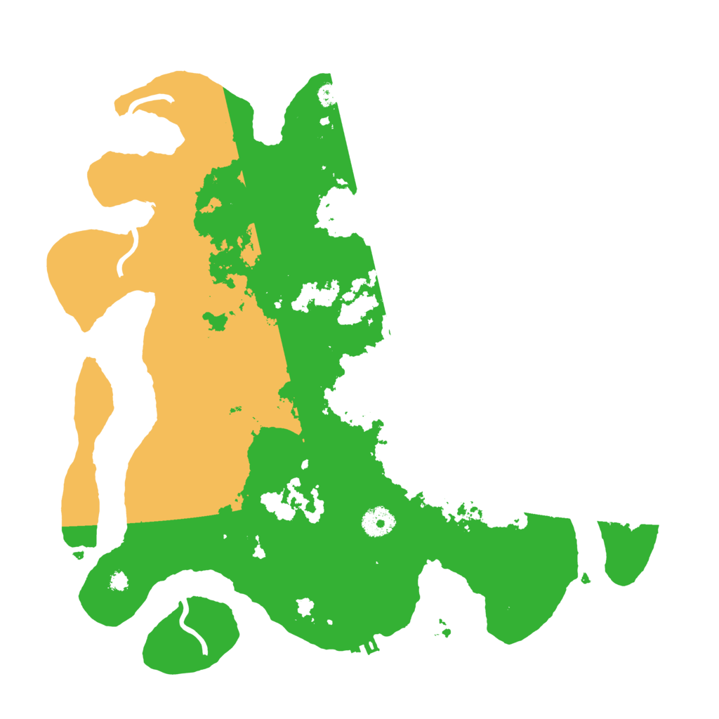 Biome Rust Map: Procedural Map, Size: 3510, Seed: 2829328