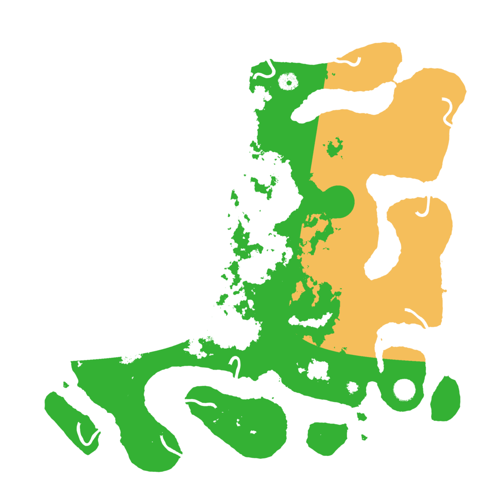 Biome Rust Map: Procedural Map, Size: 4000, Seed: 1578