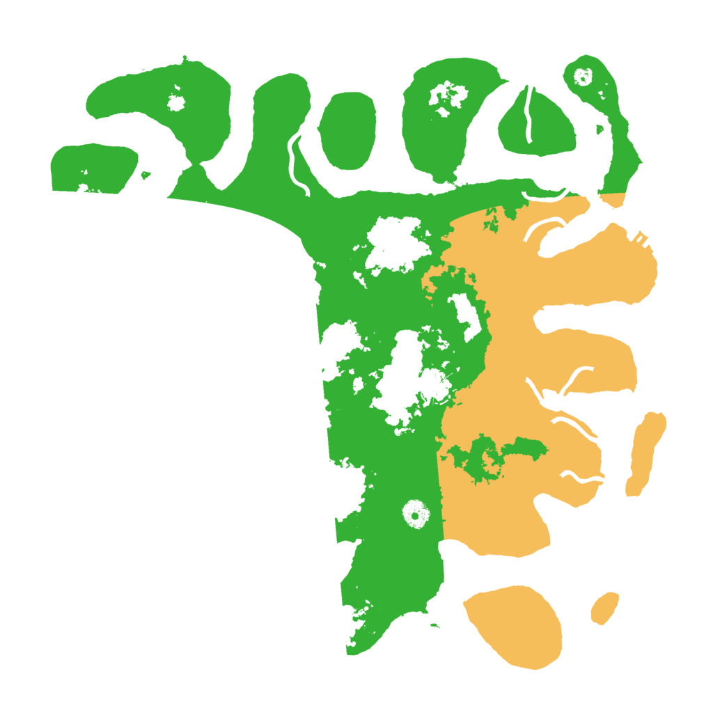 Biome Rust Map: Procedural Map, Size: 3950, Seed: 376342680