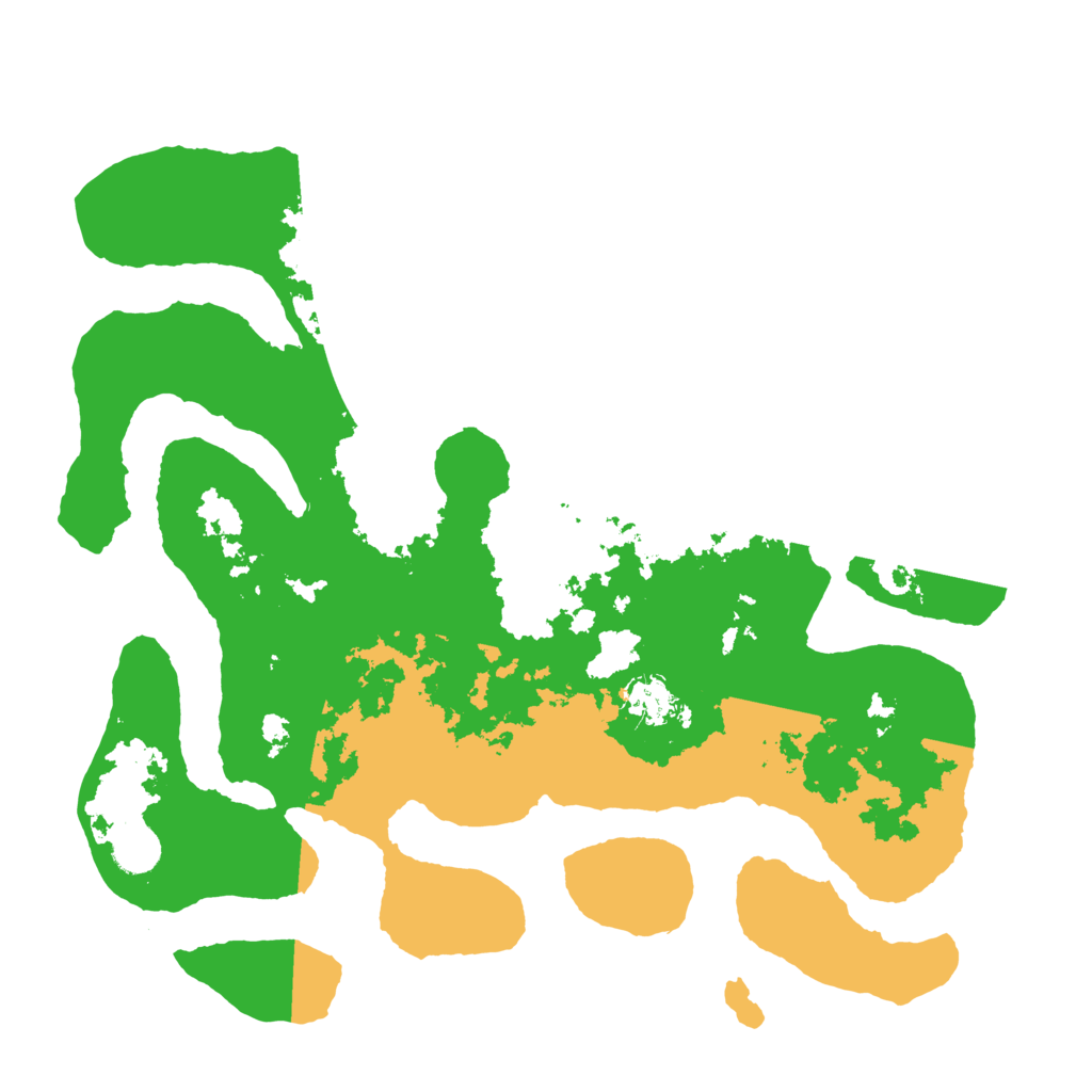 Biome Rust Map: Barren, Size: 4000, Seed: 16594951