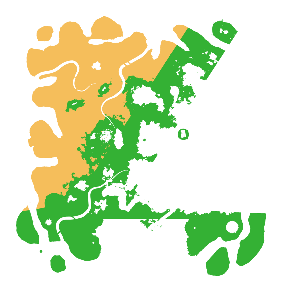 Biome Rust Map: Procedural Map, Size: 4250, Seed: 6046491