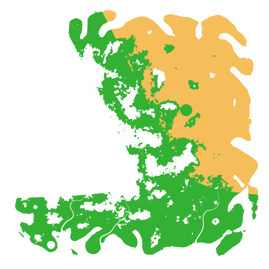Biome Rust Map: Procedural Map, Size: 6000, Seed: 1934504
