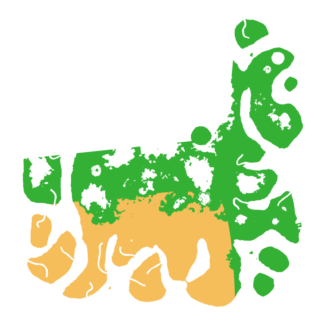 Biome Rust Map: Procedural Map, Size: 4500, Seed: 1091678