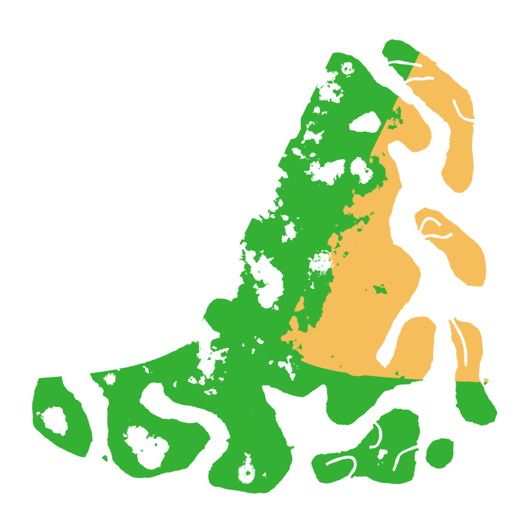 Biome Rust Map: Procedural Map, Size: 4250, Seed: 5435442