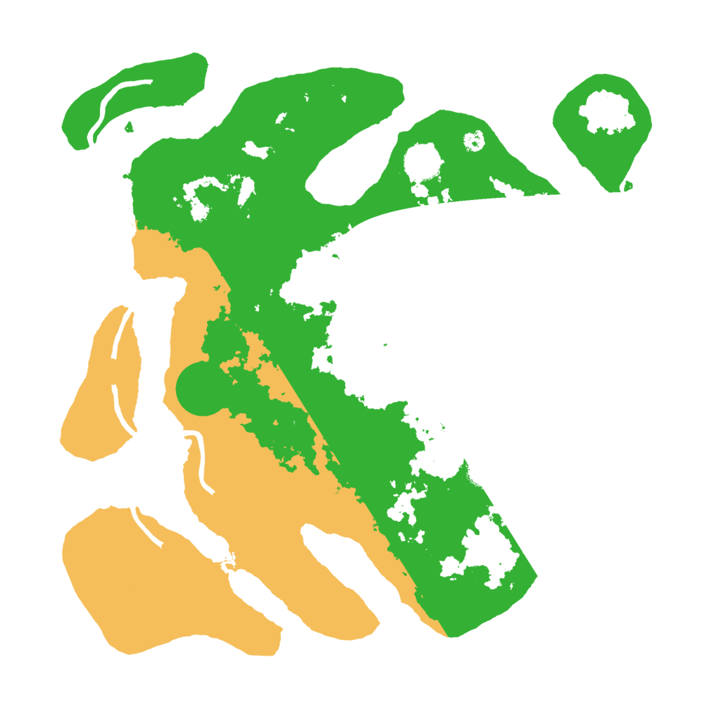 Biome Rust Map: Procedural Map, Size: 3510, Seed: 3237625