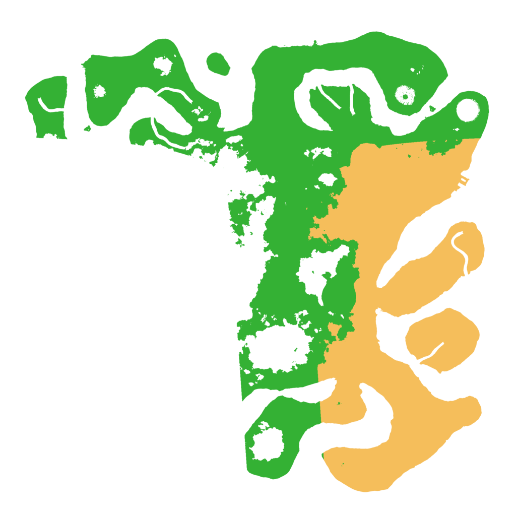 Biome Rust Map: Procedural Map, Size: 4000, Seed: 956222