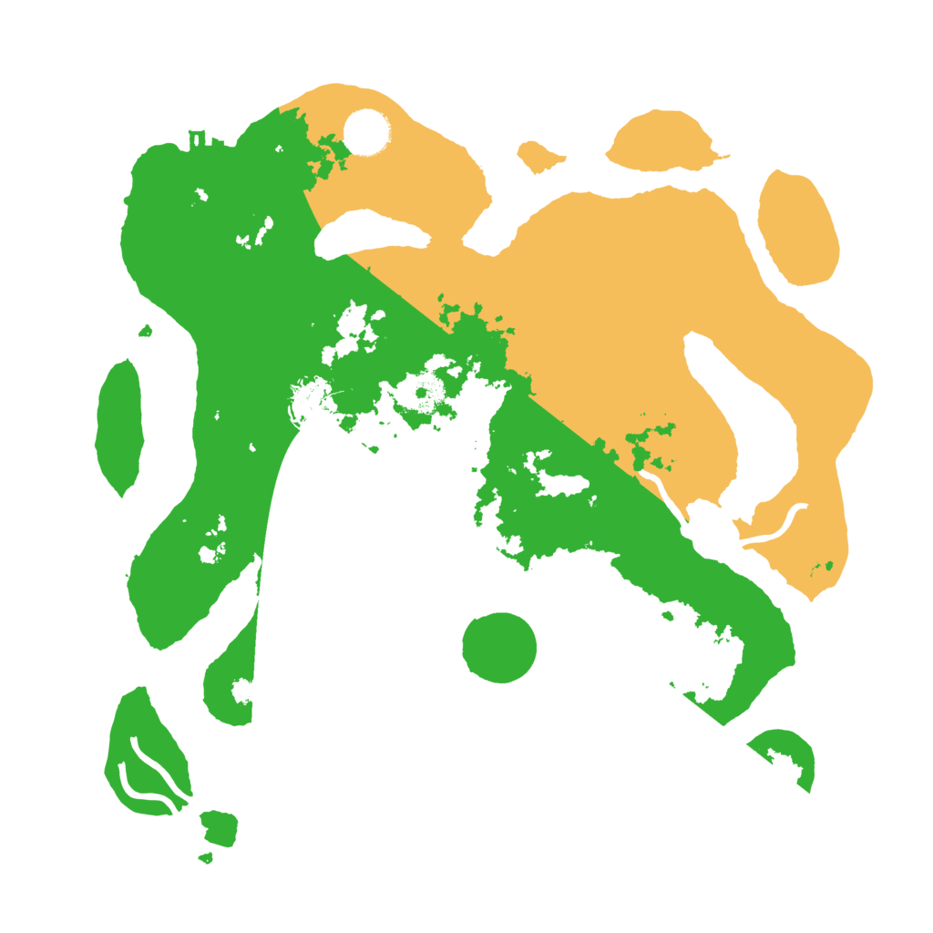 Biome Rust Map: Procedural Map, Size: 3510, Seed: 2641680