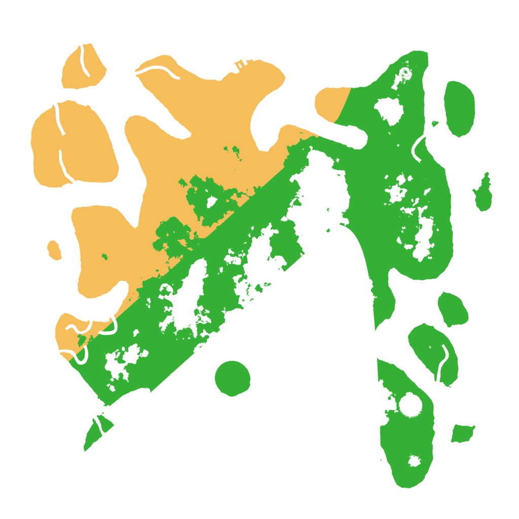 Biome Rust Map: Procedural Map, Size: 4000, Seed: 418061297