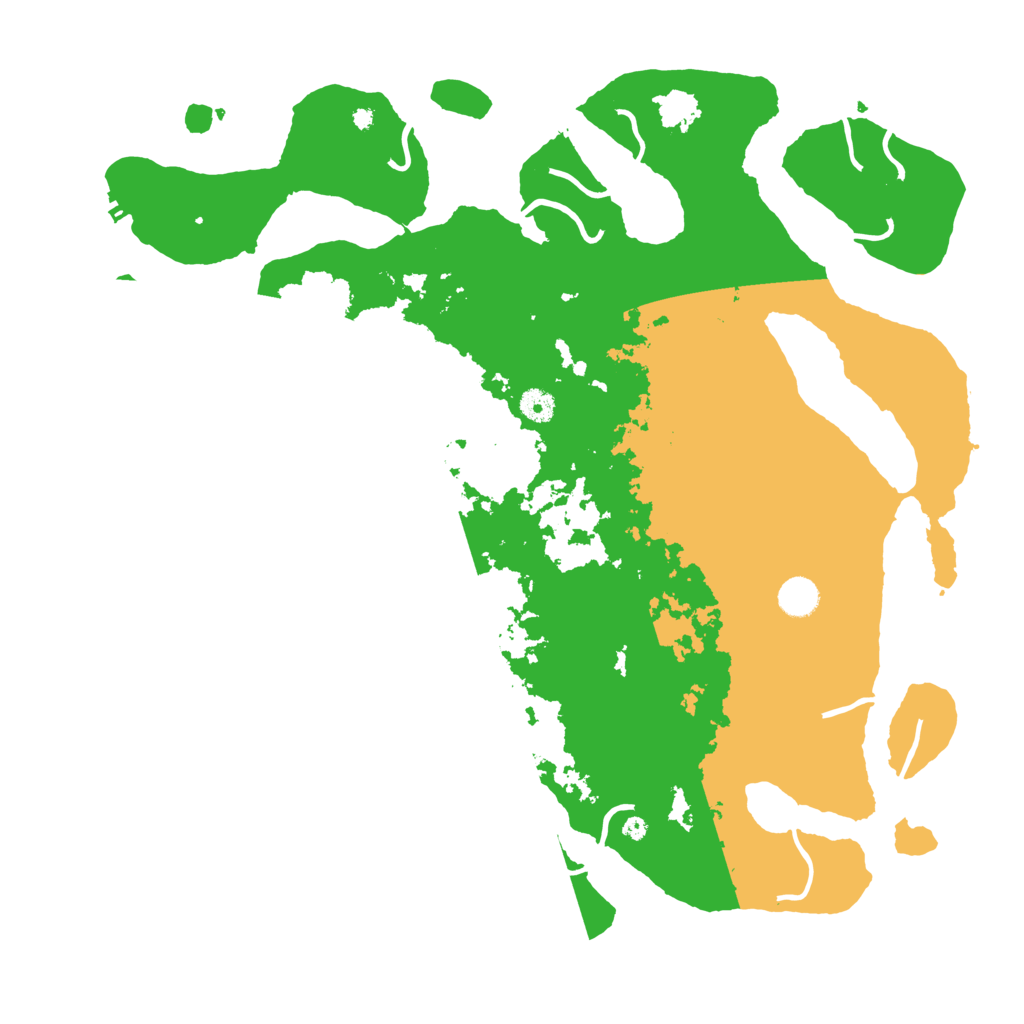 Biome Rust Map: Procedural Map, Size: 4500, Seed: 2724567