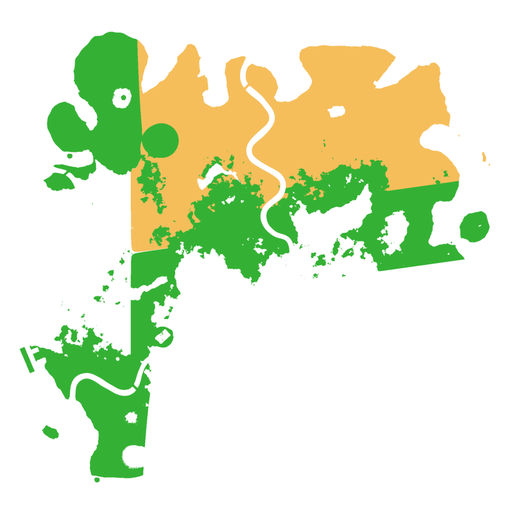 Biome Rust Map: Procedural Map, Size: 4000, Seed: 50000