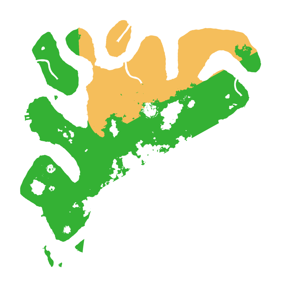 Biome Rust Map: Procedural Map, Size: 3510, Seed: 2172011