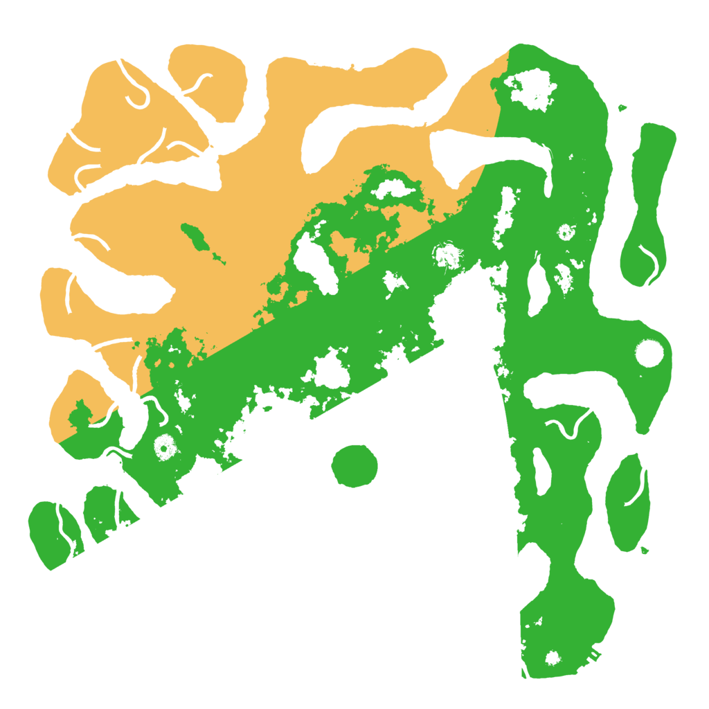 Biome Rust Map: Procedural Map, Size: 4500, Seed: 6322947