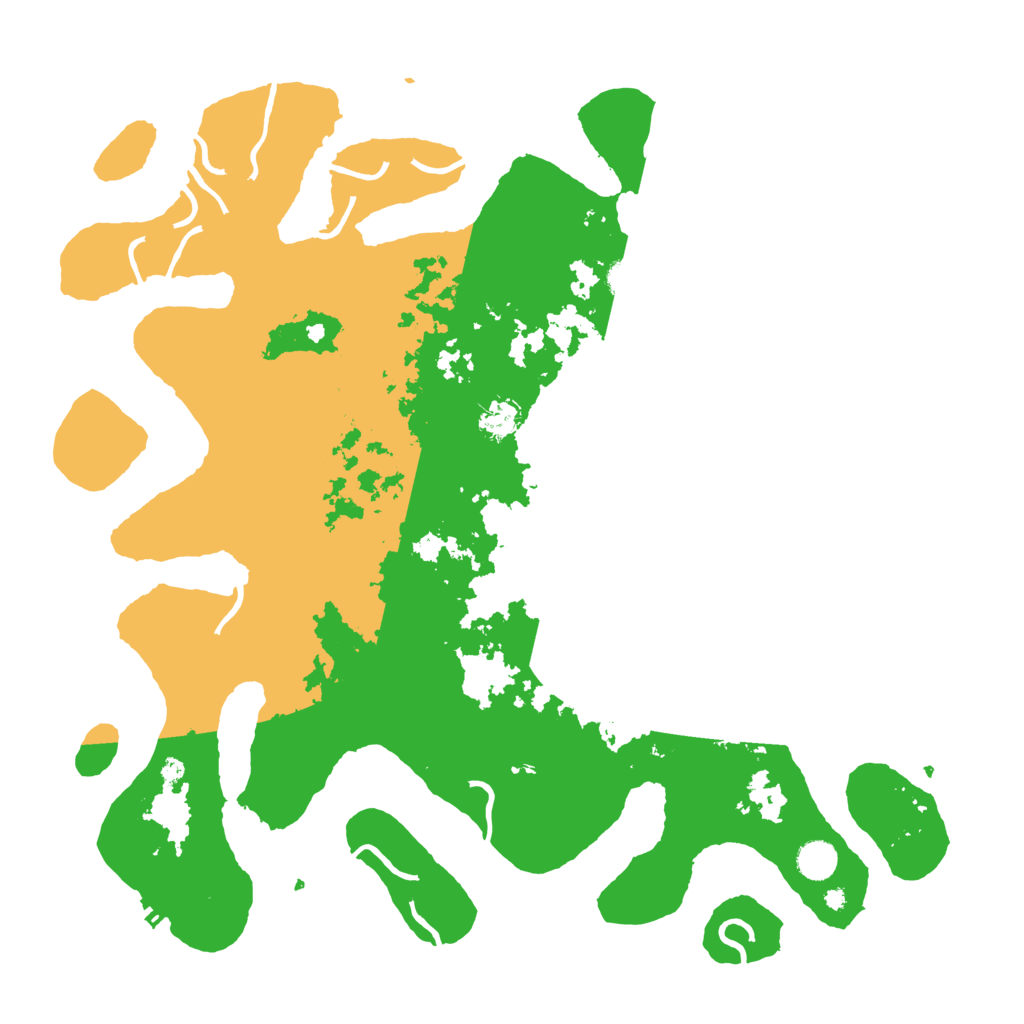 Biome Rust Map: Procedural Map, Size: 4500, Seed: 1266524