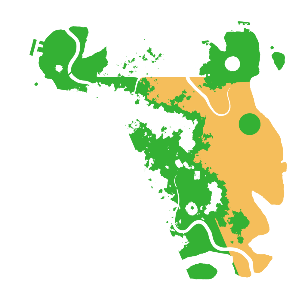 Biome Rust Map: Procedural Map, Size: 3750, Seed: 3727229