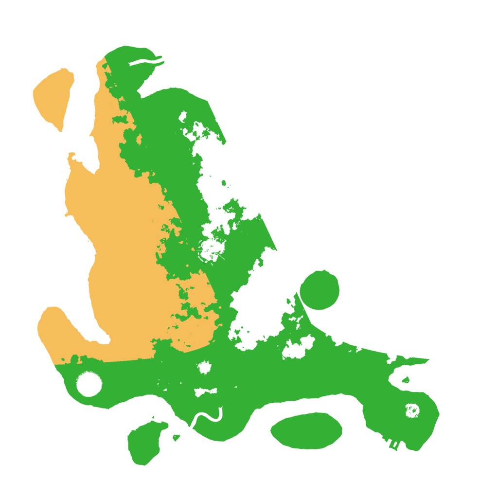 Biome Rust Map: Procedural Map, Size: 3510, Seed: 6446458