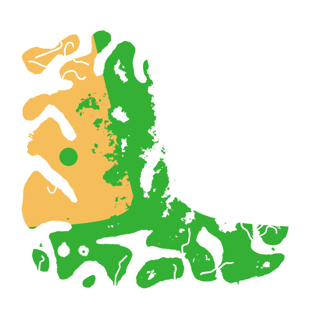 Biome Rust Map: Procedural Map, Size: 4500, Seed: 3842388