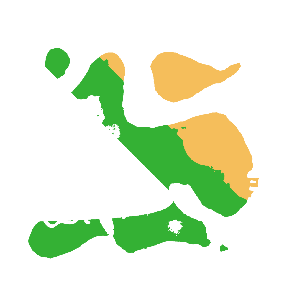 Biome Rust Map: Procedural Map, Size: 2000, Seed: 71431778