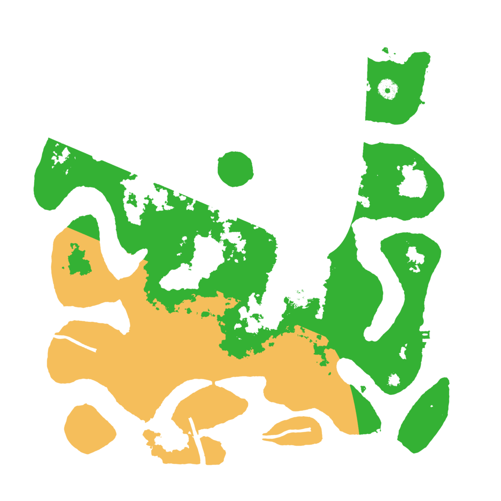 Biome Rust Map: Procedural Map, Size: 3850, Seed: 1055023827