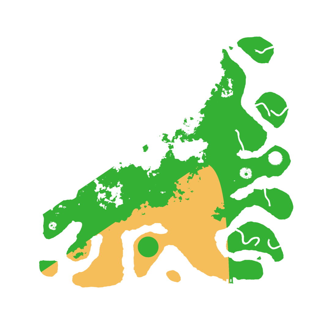 Biome Rust Map: Procedural Map, Size: 4000, Seed: 42290422