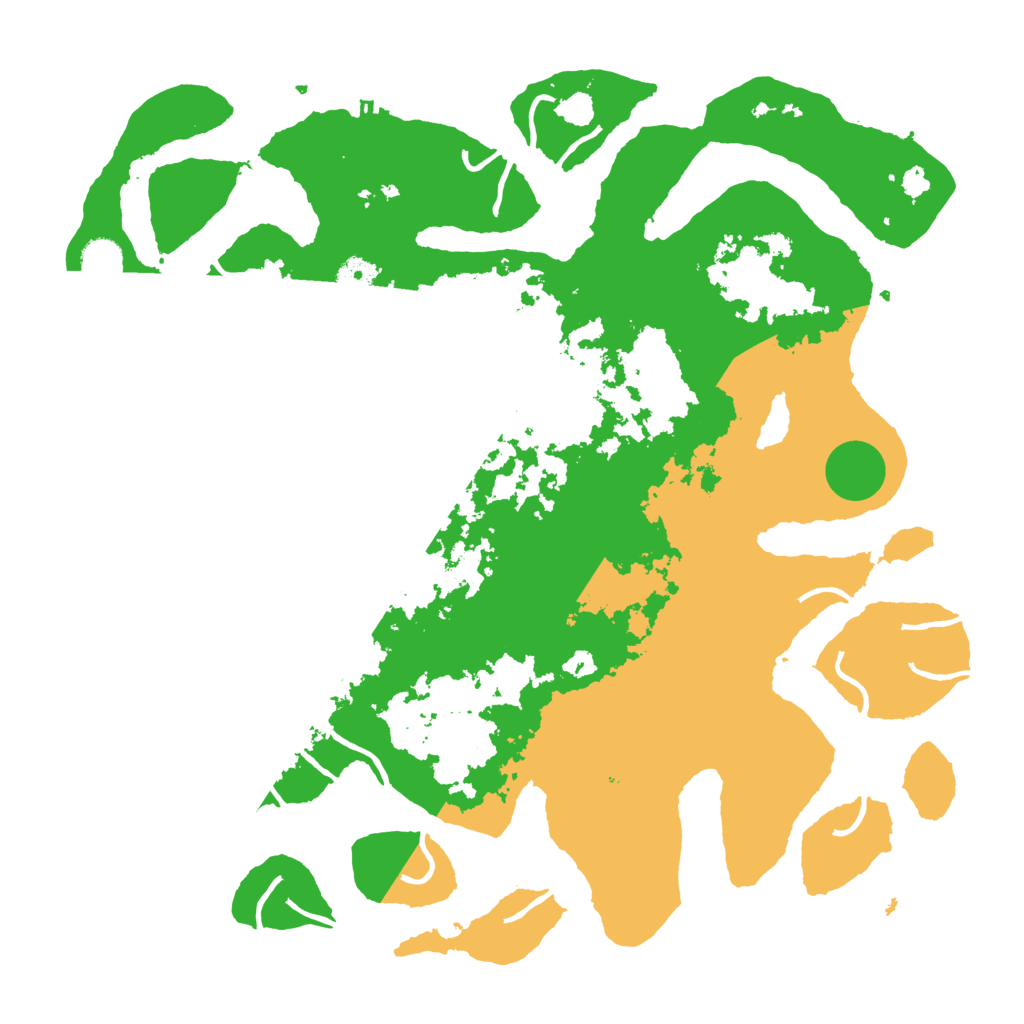 Biome Rust Map: Procedural Map, Size: 4500, Seed: 4386394