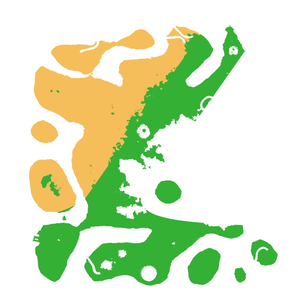 Biome Rust Map: Procedural Map, Size: 3500, Seed: 600968615